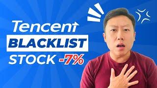 Tencent Blacklisted by U.S. Defense: Stock Drops 7% – Should You Be Concerned?