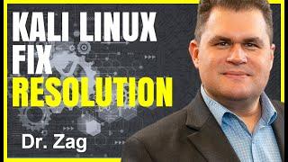 Easiest way to fix Kali Linux Resolution in VirtualBox VMWare Hyper-V