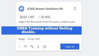 UHRS [CAQ] Answer Usefulness qualified |Uhrs clickworker|| On your point.