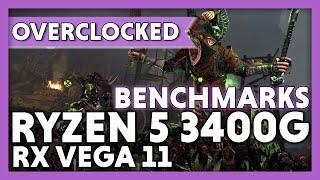 Ryzen 5 3400G Overclocked Benchmark! | Low, Med + High settings