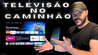 Como instalar uma Televisão no Caminhão ? - Tutorial