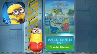 Despicable me Minion Rush WORLD GAMES special mission SOON Sporty Kevin minion