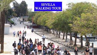 WALK SPAIN- Most Picturesque Street, Seville| citywalk 2022