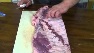 Trim St. Louis Spare Ribs | How to Trim Pork Spareribs Into a St. Louis-Style Cut