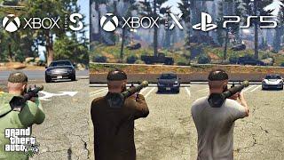 GTA V NEXT GEN |  Xbox Series S/Xbox Series X/PS5 | Comparación 2023 