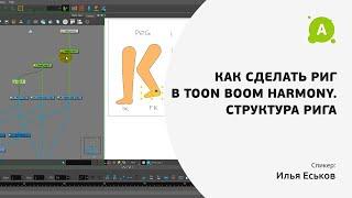 Как риггать в Toon boom Harmony. Структура Рига