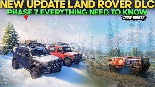 New Huge Update Land Rover DLC and Phase 7 in SnowRunner Everything You Need to Know