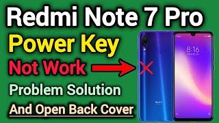 Redmi Note 7 Pro || Power Button || Not Working || Power Button Replacement || Power On/Off Button.