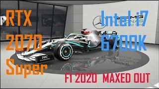 F1 2020 Benchmark | RTX 2070 Super + Intel i7 6700K | DX12 - Maxed Out