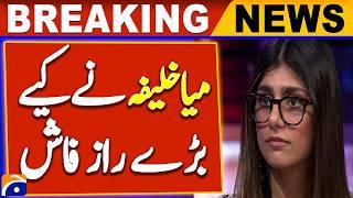 Mia Khalifa's Explosive Revelation | Exposes Film Industry Secrets