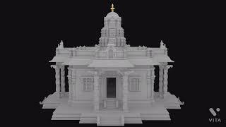 Temple 3D Design...