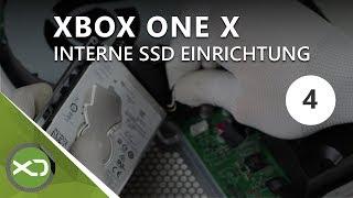 Xbox One X - SSD Einrichtung für internen Einbau