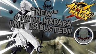 SAGE OF SIX PATH MADARA IS BRAINLESS IN ANIME MANIA!! [FULL SHOWCASE]