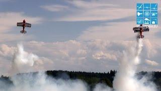 2X EMHW CHALLENGER III MATTHIAS HOCKE & MARC PETRAK RC AIRSHOW FLIGHT JET WORLD MASTERS 2015