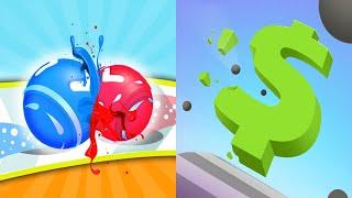 Level Up Balls VS Digit Shooter - All Levels Gameplay Android iOS #1