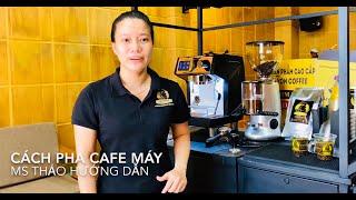 Cách pha cà phê máy ngon | Lyon Coffee 18009450