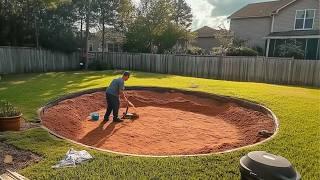 Man Transforms His Backyard with DIY and Saves Over $70,000 | Start to Finish by @DesignsbyDonnie