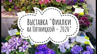 Полный обзор выставки "Фиалки на Пятницкой - 2020". Более 450 фиалок и других растений. 25.09.20.