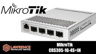 MikroTik CRS305-1G-4S+IN 10G Switch Setup Review With VLANS