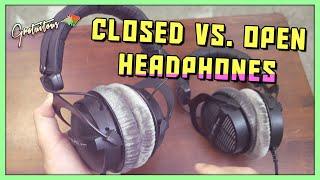 Closed-Back vs. Open-Back Headphones | Difference Between Music Production Headphones