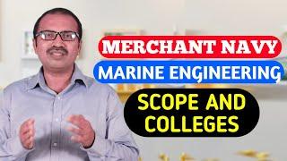 Merchant navy and Marine engineering scope, salary and best colleges | MT Vlog Career guidance
