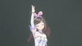 Kizuna Ai's entrance after cursing at someone