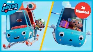 High-Speed Rescue Adventures  | Fun Truck Compilation for Kids | Mojo Swoptops