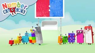 @Numberblocks- Odd and Evens!  | Learn to Count