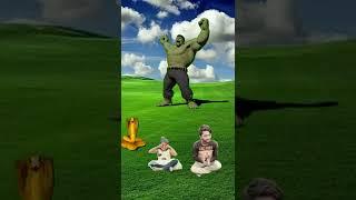 Hulk Attack Funny Vfx magic video