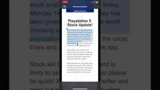 PS5 stock update uk!  Amazon will Be restocking today!