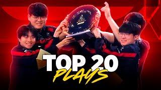 TOP 20 T1 Plays | Esports World Cup 2024