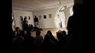 “The Blade of Words” | Performance #DancingAloneWithMyShadow by Marie Christine Katz