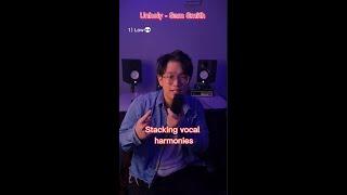 Stacking vocal harmonies (Unholy - Sam Smith)