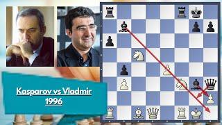 Clash of Titans || Kasparov vs Kramnik || 1996