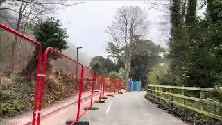 Landslides in Ventnor, Isle of Wight
