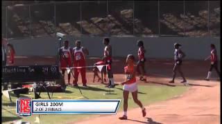 Skyline's Destiny Smith-Barnett new record set in the 200 meters