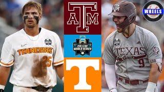 #3 Texas A&M vs #1 Tennessee (Finals Game 1) | College World Series | 2024 College Baseball