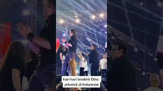 Di Tunggu Konser Selanjutnya Lagi Bang #dinojelusick Di Indonesia.