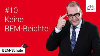 Keine BEM-Beichte! | BEM-Schule Folge #10 | Betriebsrat Video