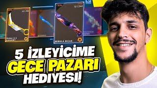 5 izleyicime gece pazarından istedikleri skinleri aldim  | valorant