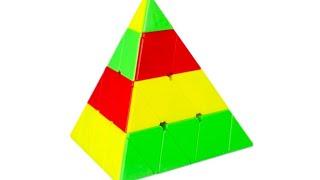 I tried to solve a Master Pyraminx with NO HELP