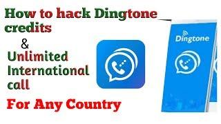 How to hack Dingtone credits And Unlimited Call for Any Country