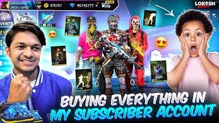 Gifting My Subscriber 1M Diamonds & Evo Emotes & Evo MP40 Skin Garena Free Fire