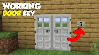 Minecraft: How to make a Door Key! [easy]