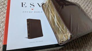 NEW!!! 2017 Print ESV Study Bible - First Impressions