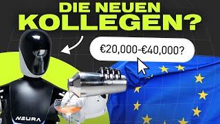 Humanoide Roboter aus Europa – Bald in Beruf & Alltag?