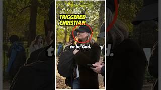 Triggered Christians Go Mad On Muslim | Paul | Speakers Corner