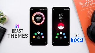 MIUI 11 Top 3 Secret Best Themes | (NO ROOT) Most Awaited Exclusive featured THEMES MIUI 11 