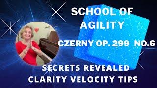 CZERNY OP.299 #6  VELOCITY ,CLARITY,TIPS,FOR SERIOUS PIANISTS LETS GET IT