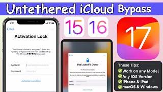 (New 2024) iOS 12 - 17 Untethered iCloud bypass For iPhone & iPad 